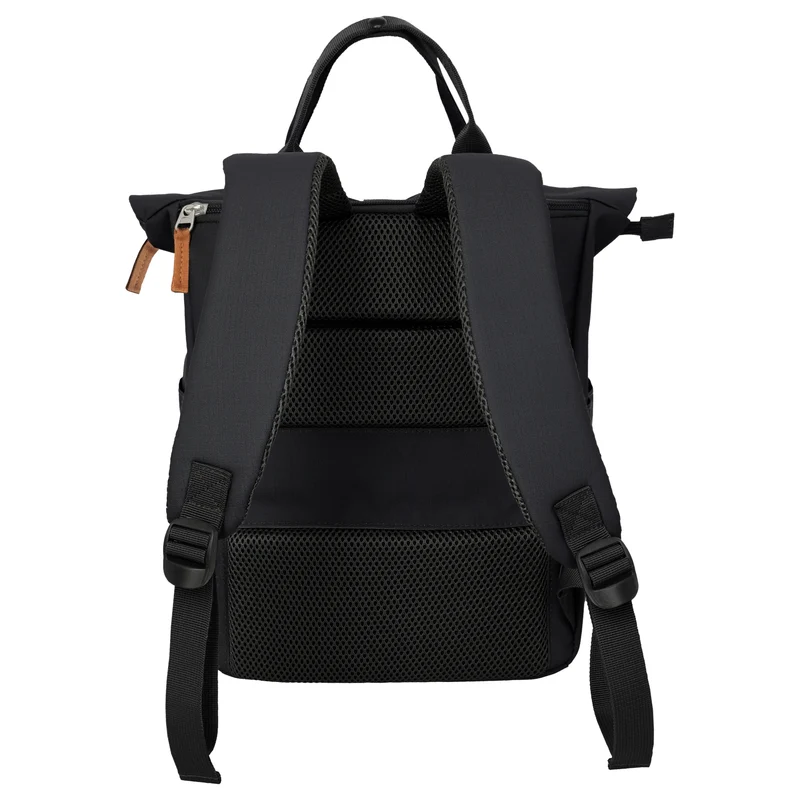 Travelite Basics Short Handle - Rolltop Rucksack 46 cm erw. (black)