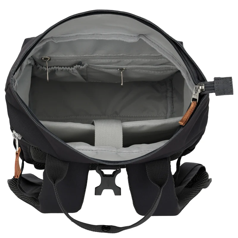 Travelite Basics Short Handle - Rolltop Rucksack 46 cm erw. (black)