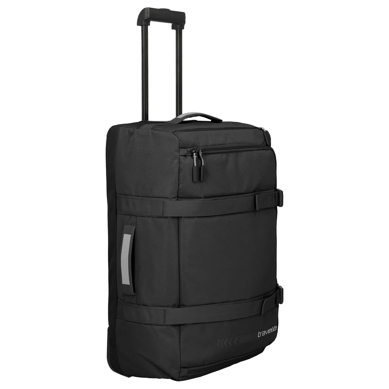 Travelite Kick-Off - Rollenreisetasche L 68 cm (schwarz)