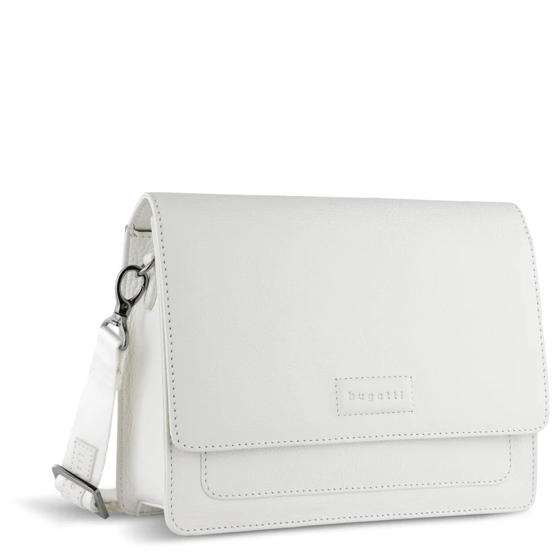 bugatti Elsa - Schultertasche M 24 cm (weiß)