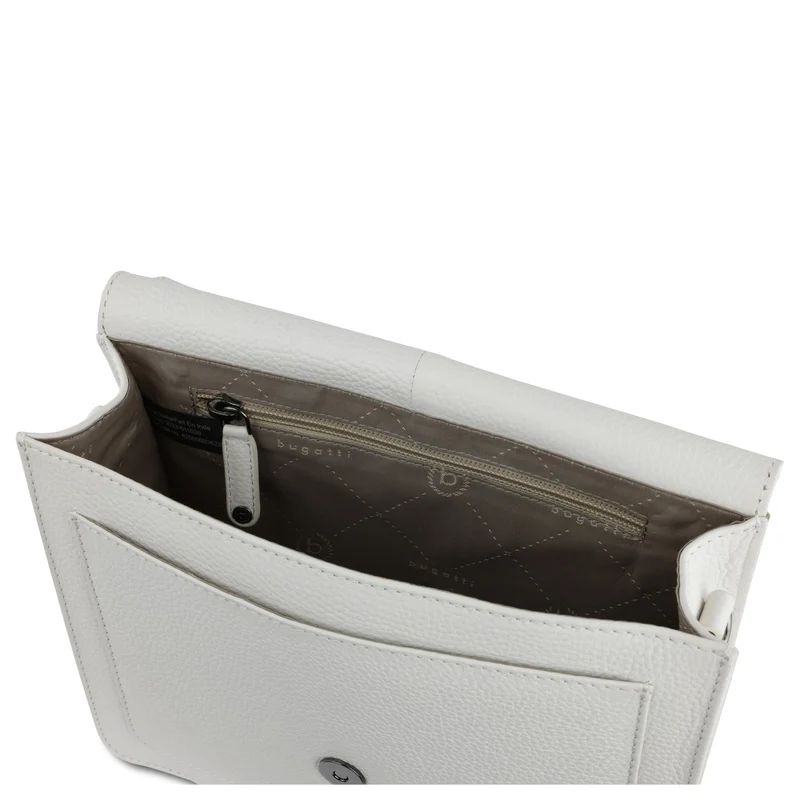 bugatti Elsa - Schultertasche M 24 cm (weiß)