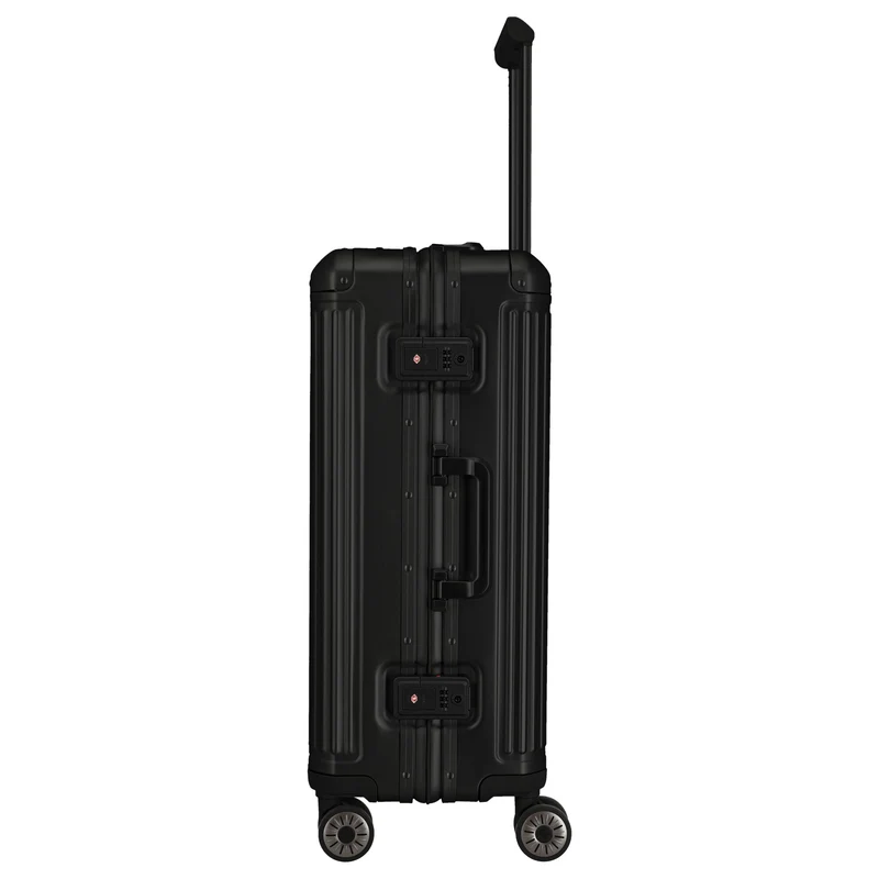 Travelite Next - 4-Rollen-Trolley M 67 cm (black)