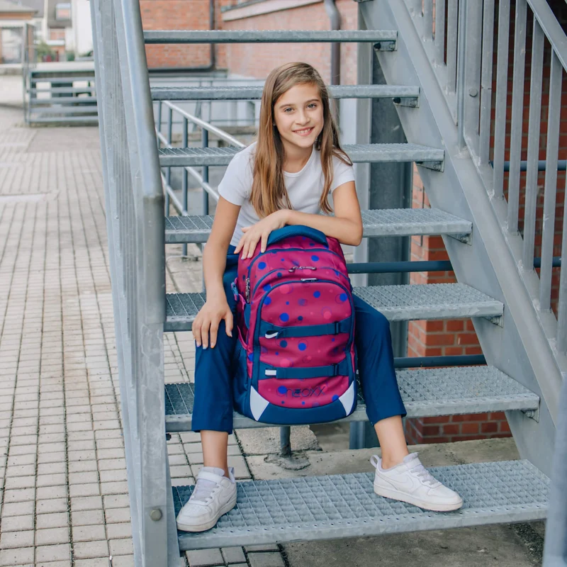 Neoxx ACTIVE PRO - Schulrucksack 45.5 cm (Bubble me around)
