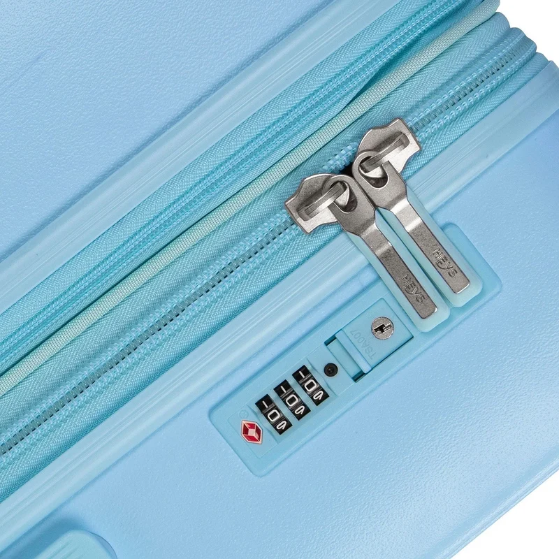 Heys Pastel - 4-Rollen-Trolley Set 3tlg. erw. (blue)