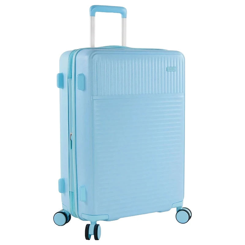 Heys Pastel - 4-Rollen-Trolley M 66 cm erw. (blue)