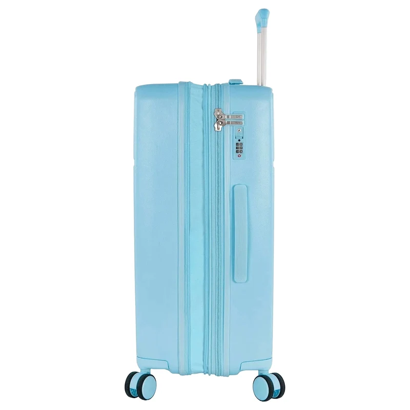 Heys Pastel - 4-Rollen-Trolley M 66 cm erw. (blue)