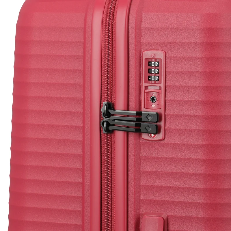 Travelite Air Stripe - 4-Rollen-Trolley Set 3 tlg. (red)