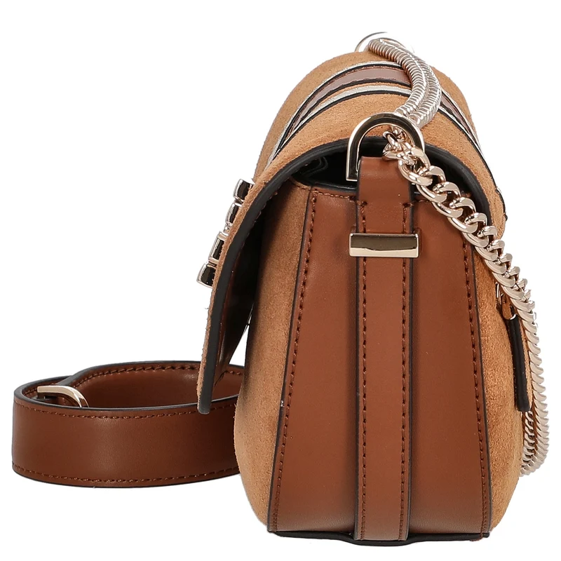 Guess Erenia Convertible Xbody - Umhängetasche 26 cm (cognac multi)