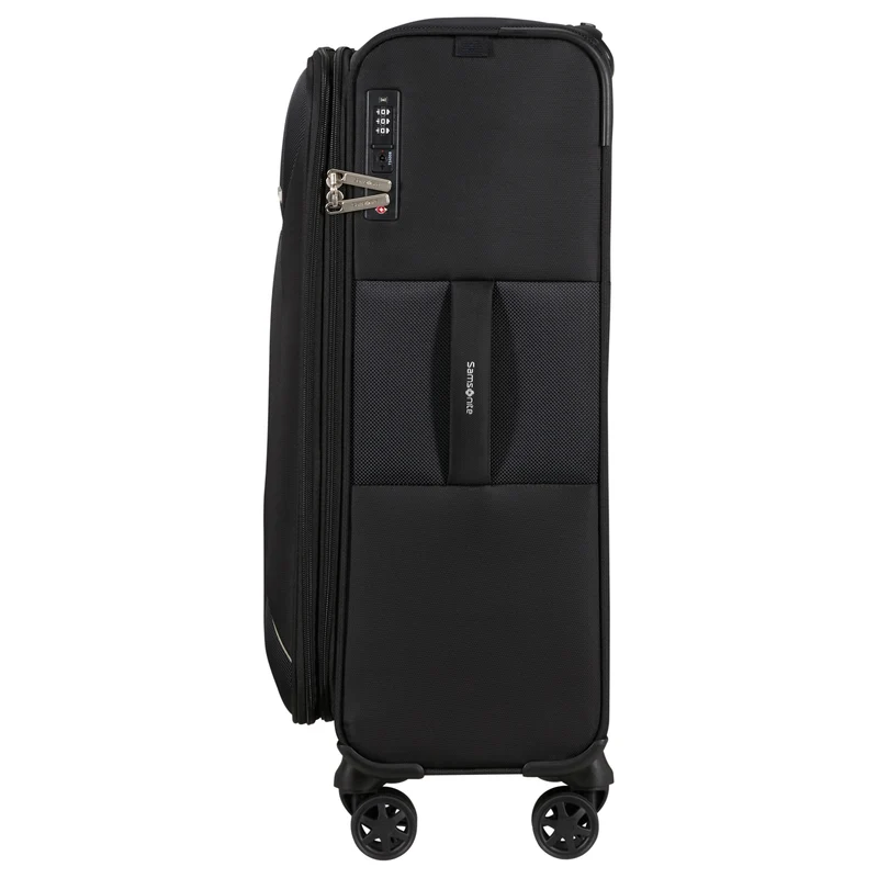 Samsonite Base Breeze - 4-Rollen Trolley 67 cm erw. (black)