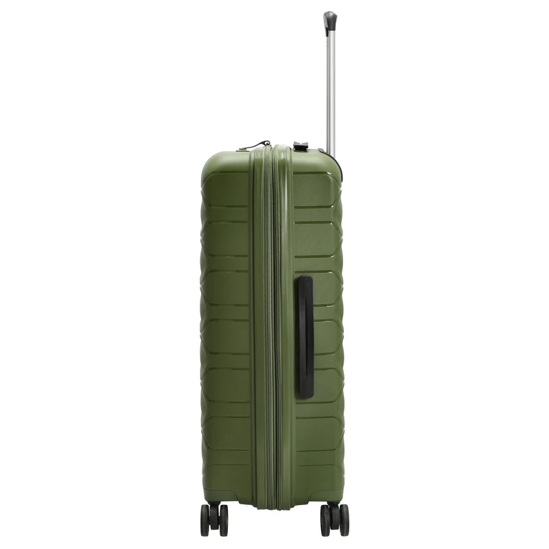D&N Travel Line 4700+ - 4-Rollen-Trolley M 68 cm erw. (olive green)
