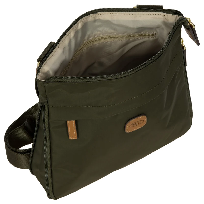 Brics X-Bag - Umhängetasche 26 cm erw. (olive)