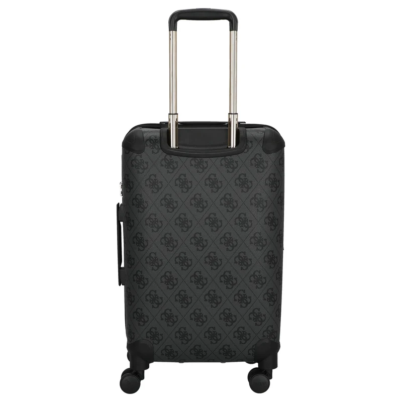 Guess Berta 22 IN - 4-Rollen-Trolley 64 cm erw. (coal logo)