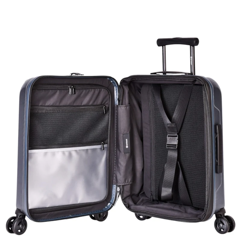 Eminent KAPSTADT BUSINESS PREMIUM - 4-Rollen-Kabinentrolley 55 cm erw. (dunkelgrau)