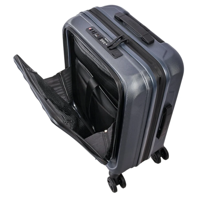 Eminent KAPSTADT BUSINESS PREMIUM - 4-Rollen-Kabinentrolley 55 cm erw. (dunkelgrau)
