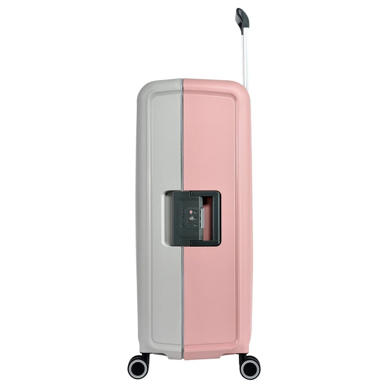 Eminent VERTICA - 4-Rollen-Trolley 76 cm (grau/rosa)