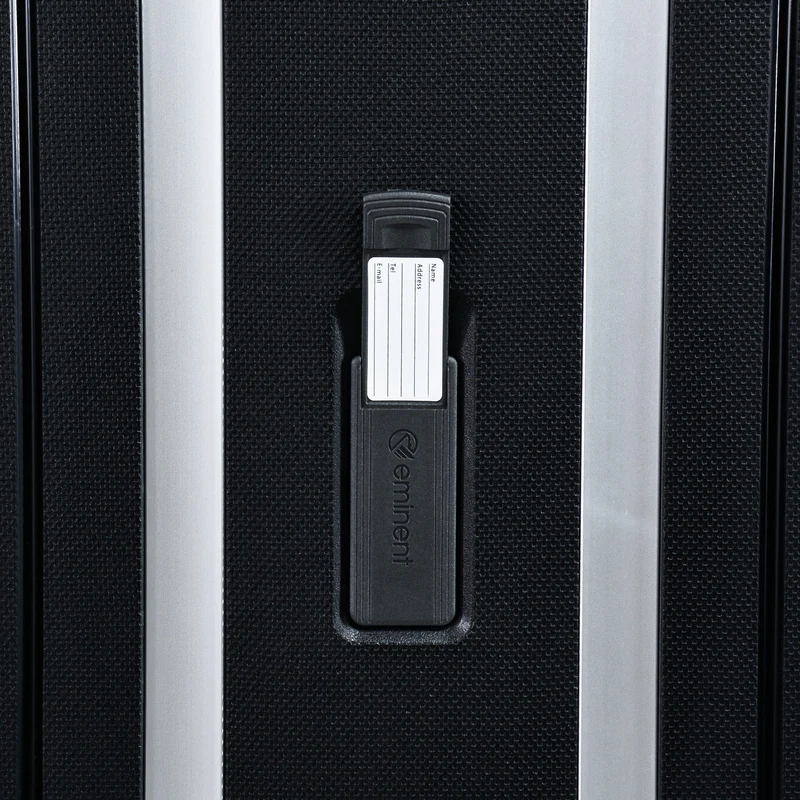 Eminent VERTICA - 4-Rollen-Trolley 76 cm (schwarz/gelb)