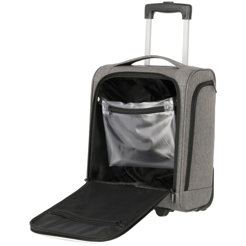 Travelite Cabin Underseater - 2-Rollen-Kabinentrolley XS 43 cm (grey)