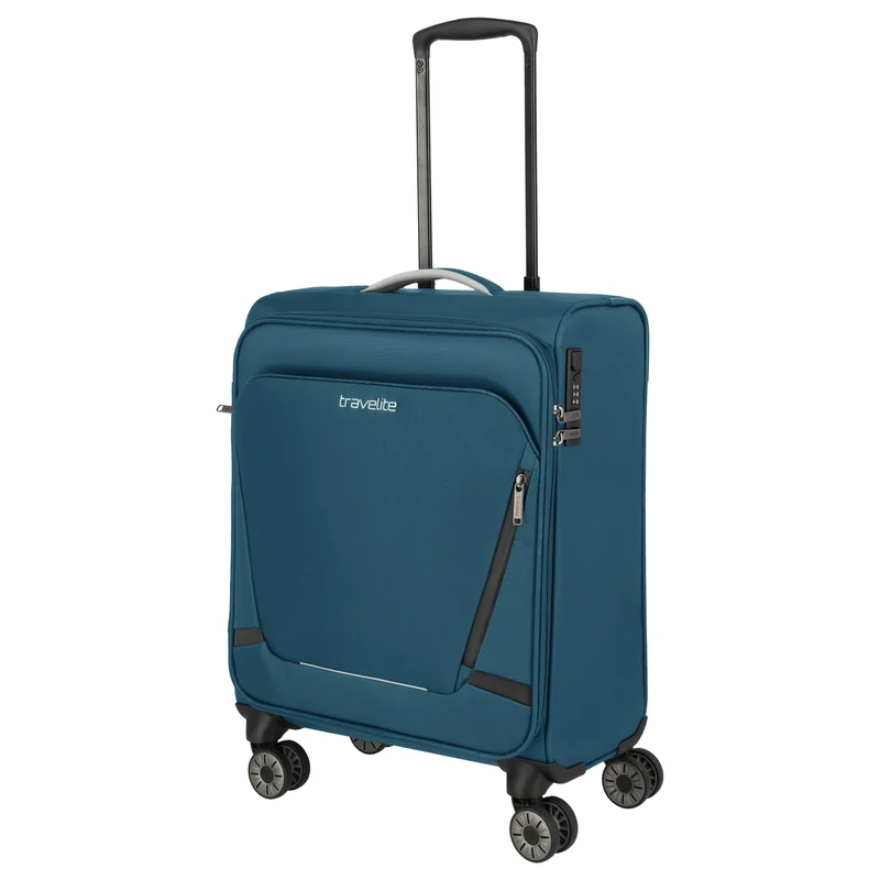Travelite Jetpack Max - 4-Rollen-Trolley S 55 cm (petrol)