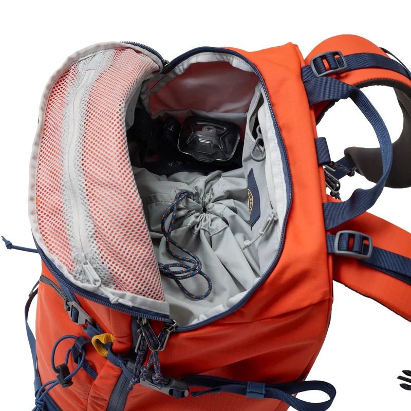 Fjällräven Bergtagen Touring 30 - Skirucksack (flame orange-mountain blue)