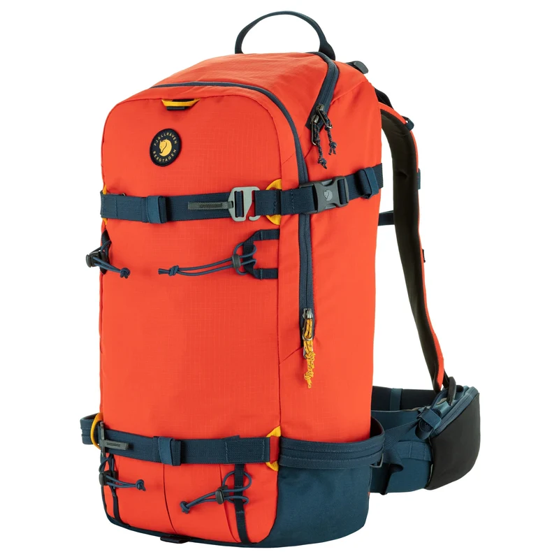 Fjällräven Bergtagen Touring 30 - Skirucksack (flame orange-mountain blue, M/L)