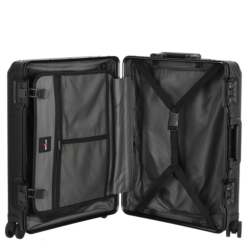 Echolac Shogun Classic 40 Aluminium - 4-Rollen-Trolley S 56 cm (black)