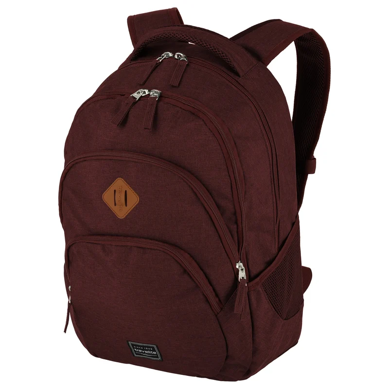 Travelite Basics Melange - Rucksack 45 cm (bordeaux)