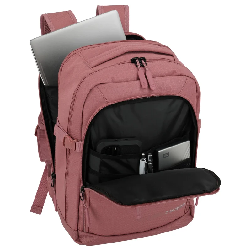 Travelite Kick-Off - Kabinen-Rucksack 40 cm (rose)