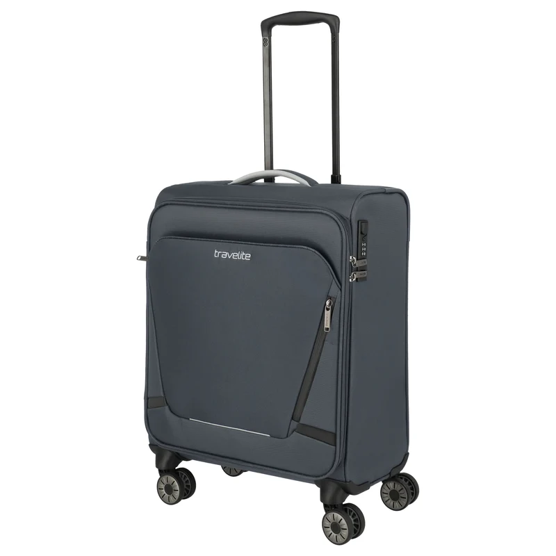 Travelite Jetpack Max - 4-Rollen-Trolley S 55 cm (anthracite)