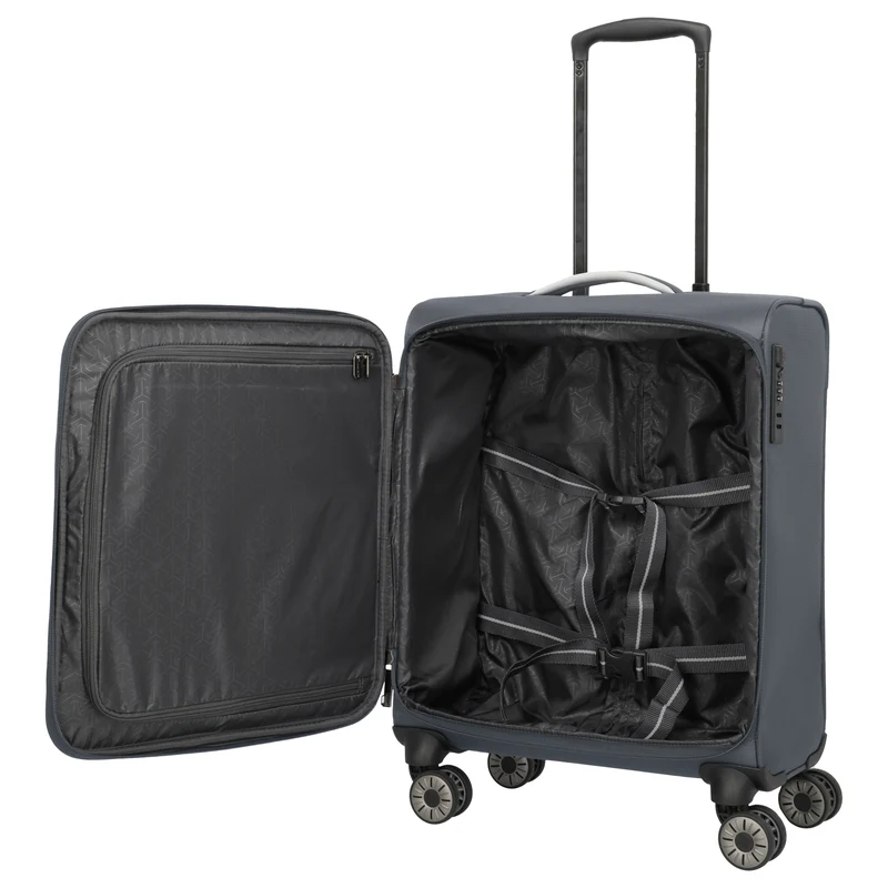 Travelite Jetpack Max - 4-Rollen-Trolley S 55 cm (anthracite)