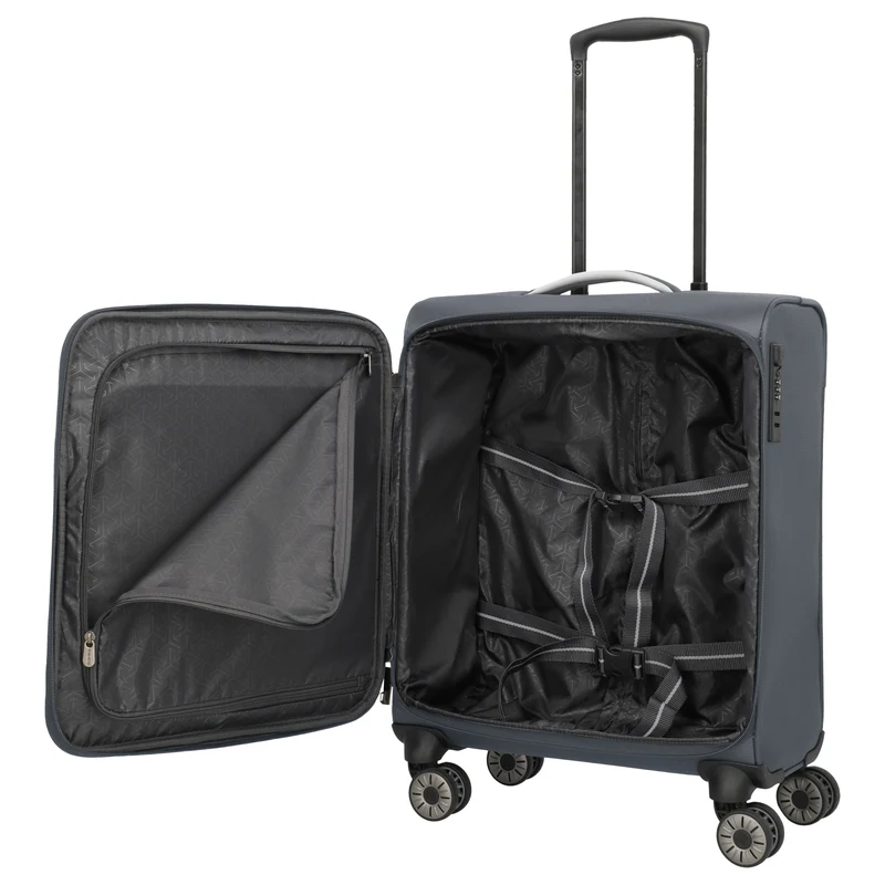 Travelite Jetpack Max - 4-Rollen-Trolley S 55 cm (anthracite)
