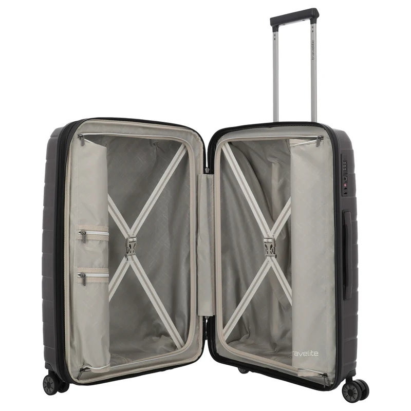Travelite Air Base - 4-Rollen-Trolley 67 cm M erw. (coffee)