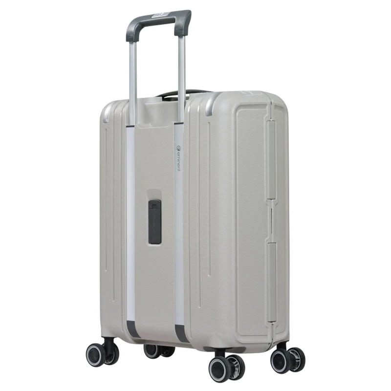 Eminent VERTICA - 4-Rollen-Kabinentrolley 55 cm (hellgrau)