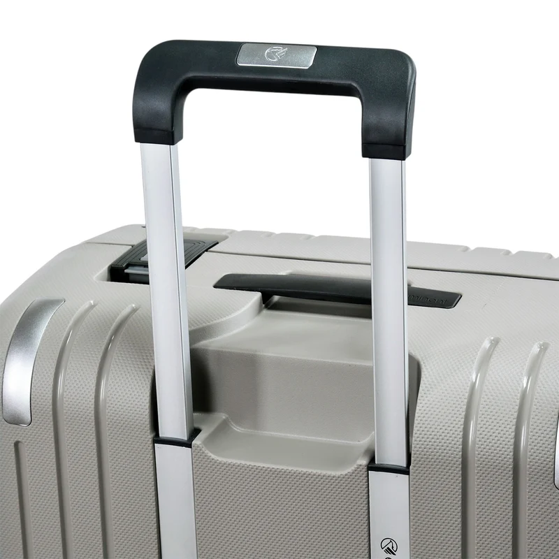 Eminent VERTICA - 4-Rollen-Kabinentrolley 55 cm (hellgrau)