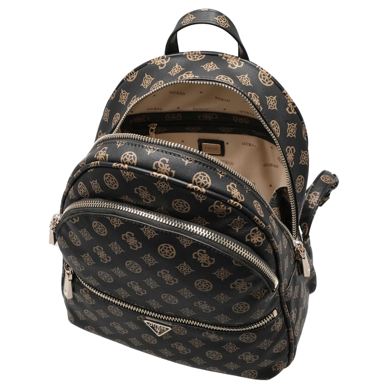 Guess Manhattan II - Rucksack L 31 cm (mocha logo)