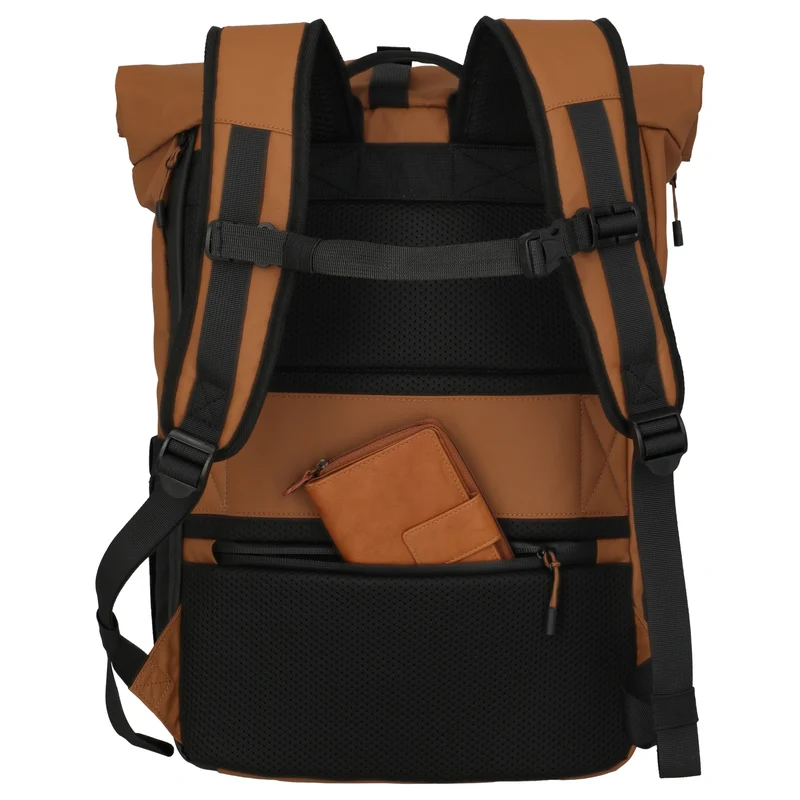 Travelite Briize Rolltop - Rucksack 15.6" 45 cm (curry)