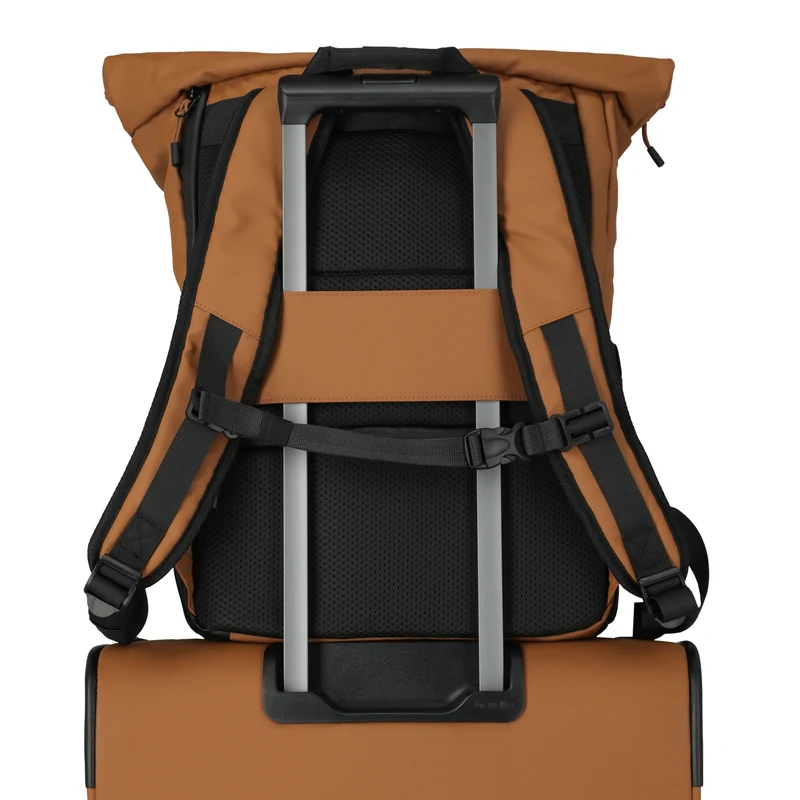 Travelite Briize Rolltop - Rucksack 15.6" 45 cm (curry)