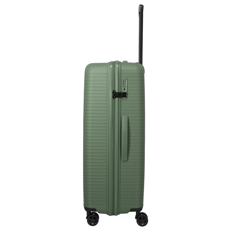 Travelite Air Stripe - 4-Rollen-Trolley 77 cm (green)