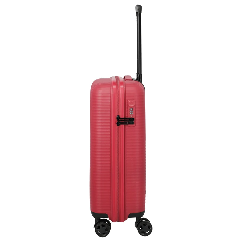 Travelite Air Stripe - 4-Rollen-Kabinentrolley 55 cm (red)