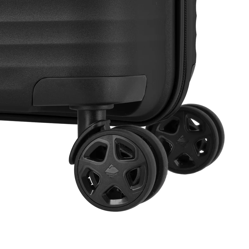 Travelite Air Stripe - 4-Rollen-Kabinentrolley 55 cm (black)