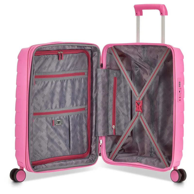 Roncato Skyline 2.0 - 4-Rollen-Kabinentrolley S 55 cm erw. (pink)