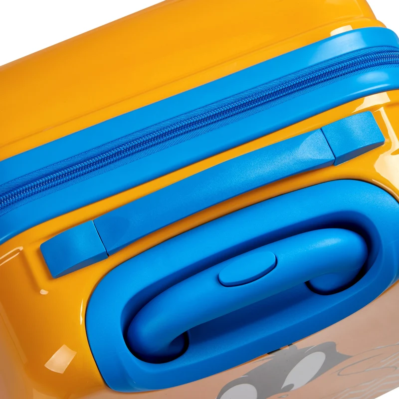 Roncato Looney Tunes Kids - 4-Rollen-Kindertrolley 44 cm (Daffy Duck Arancio)