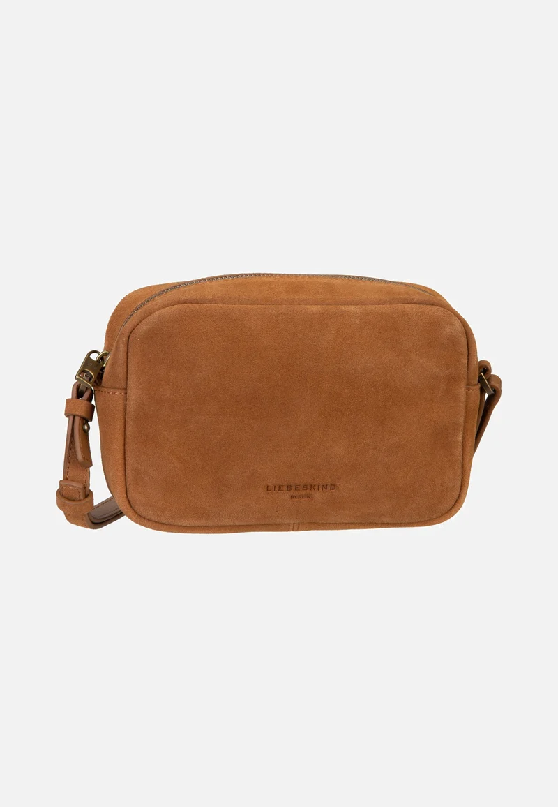 Ella Crossbody S Hydro Suede Brown - Crossbody Bag