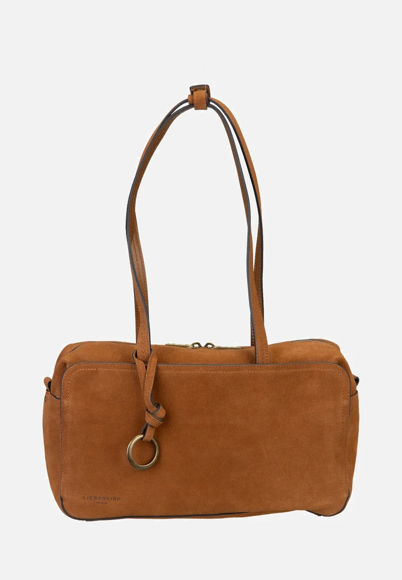 Clarice II Satchel M Hydro Suede Brown - Satchel
