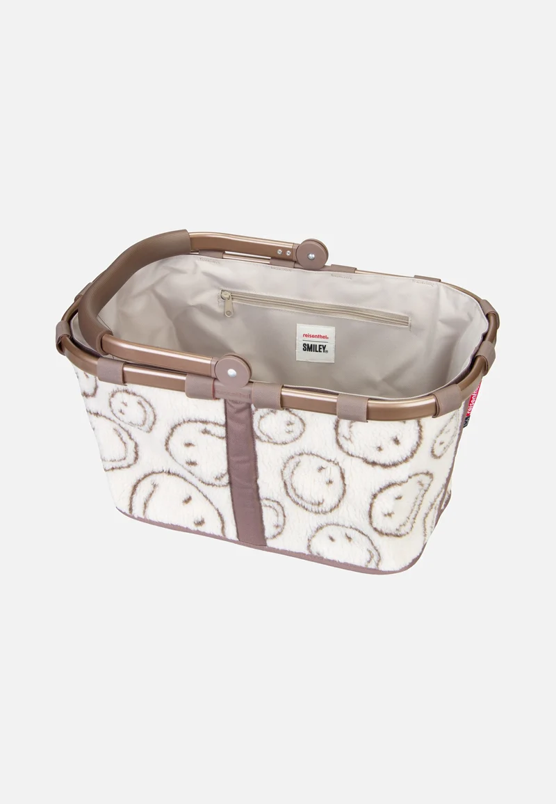 Carrybag Smiley® Teddy Chocolate - Einkaufskorb