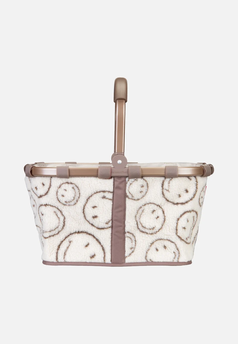 Carrybag Smiley® Teddy Chocolate - Einkaufskorb