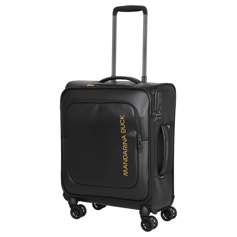 Mandarina Duck ECO - 4-Rollen-Kabinentrolley 55 cm (black)