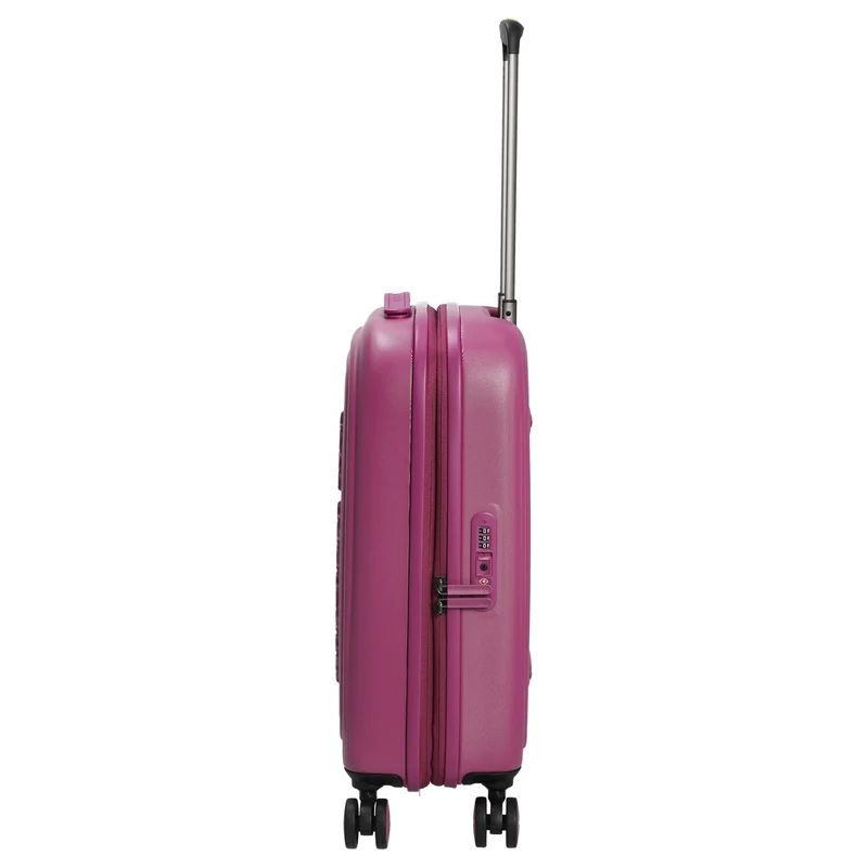 Mandarina Duck Logoduck+ - 4-Rollen-Kabinentrolley 52 cm erw. (digital pink)