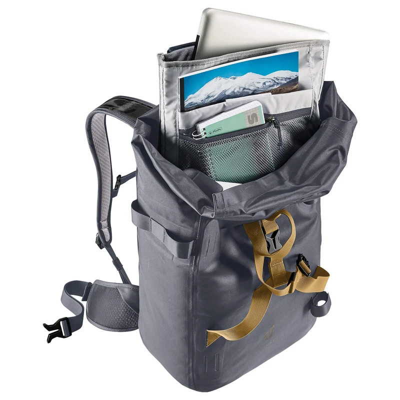 Deuter Amager 25+5 - wasserdichter Fahrradrucksack 15" 48 cm (graphite)