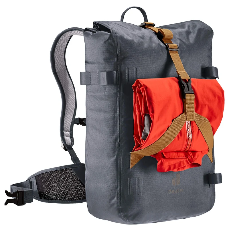 Deuter Amager 25+5 - wasserdichter Fahrradrucksack 15" 48 cm (graphite)