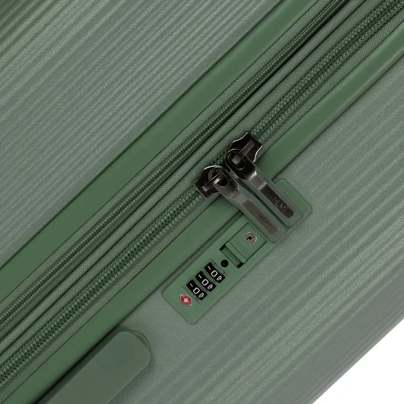 Heys Earth Tones - 4-Rollen-Trolley M 66 cm erw. (moss)
